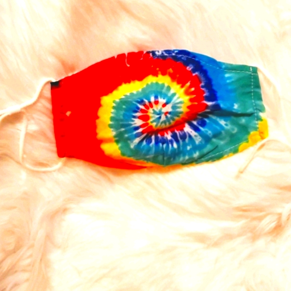 Pride Tie Dyed  Face Mask